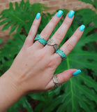 Adjustable Feather Ring Vanilla