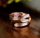 Cactus Ring Copper Tone