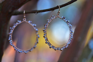 Full Beaded Hoops