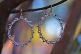 Full Beaded Hoops