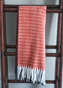 Ultra Soft Caramel Two-Tone Scarf